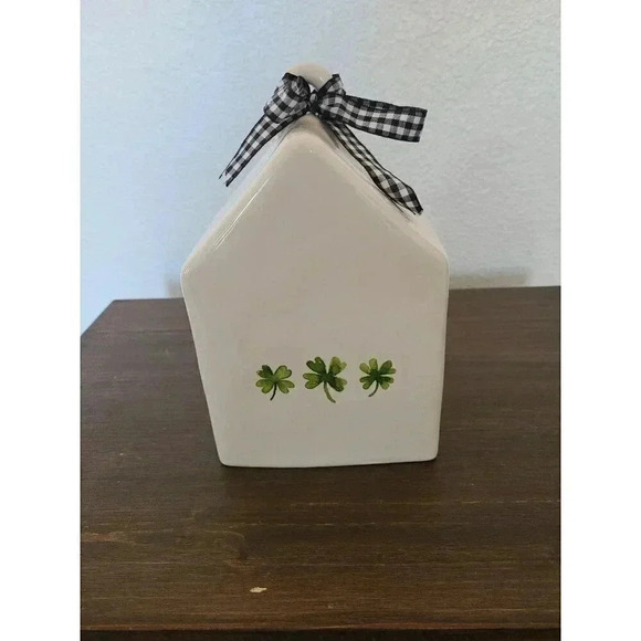 Rae Dunn Home Birdhouse clover st patricks day‎ - Picture 2 of 4